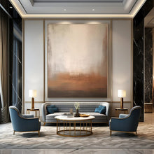 Load image into Gallery viewer, Soft Gradient Abstract Canvas Painting, Perfect for Scandinavian - Style Living Room & Serene Yoga Studio LargeART1285