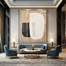 Load image into Gallery viewer, Geometric Transparency Acrylic Art, Suited for Modern Office & Art - Lovers’ Lounge LargeART1051