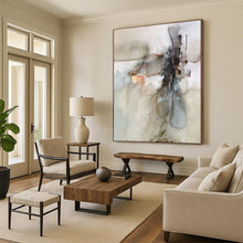 Load image into Gallery viewer, “Dynamic Threads” Abstract Mixed - Media Painting on Canvas, Expressive Art DKH950