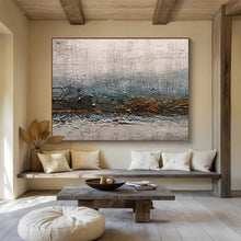 Load image into Gallery viewer, Textured Abstract Landscape Painting On Canvas DKH374