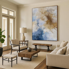 Load image into Gallery viewer, Giant Abstract Autumn - themed Acrylic Painting for Seasonal Living Space Decor LargeART0260