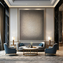 Load image into Gallery viewer, Light Brown Textured Abstract Painting, Suited for Rustic Dining Room & Cozy Study LargeART1366