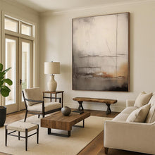 Load image into Gallery viewer, Gray - Toned Minimalist Abstract Art – Great for Industrial - Chic Office & Zen Meditation Space LargeART0709