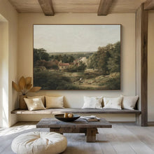 Load image into Gallery viewer, Rural Landscape Painting - Ideal for Country - Style Dining Rooms LargeART1609
