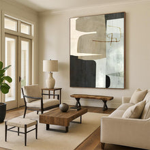 Load image into Gallery viewer, Soft Green Abstract Art, Suited for Nature - Inspired Bedroom & Calm Study LargeART2319