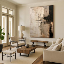 Load image into Gallery viewer, Huge Cross - Line Abstract Acrylic for Art - Centric Dining Room LargeART0272