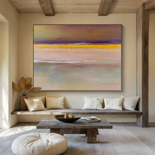 Load image into Gallery viewer, Minimalist Abstract Horizon Painting On Canvas DKH373