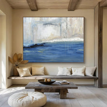 Load image into Gallery viewer, Minimalist Abstract Waterfall Painting On Canvas DKH402