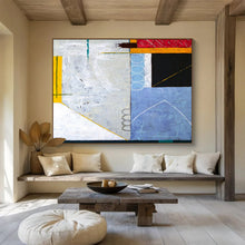 Load image into Gallery viewer, Modern Color - Block Abstract Painting on Canvas DKH570