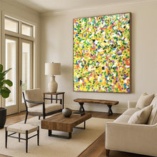 Load image into Gallery viewer, Sunny Color Explosion Art for Bright Kitchen & Cheerful Nursery LargeART0901