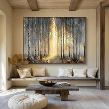 Load image into Gallery viewer, Mystic Forest Path Abstract Acrylic painting DLZ159