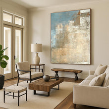 Load image into Gallery viewer, Softly Blended Neutral Tones Acrylic Art - Ideal for Scandinavian - inspired Nursery & Minimalist Dining Room LargeART0568