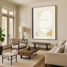 Load image into Gallery viewer, “Simple Line Abstract Forms” - Modernist Abstract Acrylic DTP025