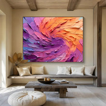 Load image into Gallery viewer, Colorful Swirl “Vibrant Motion” Painting on Canvas, Abstract Expressionist Art DKH820