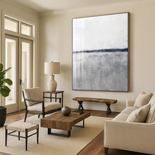 Load image into Gallery viewer, Monochromatic Gray - Tone Abstract Landscape, Perfect for Minimalist Bedroom & Serene Office LargeART2024