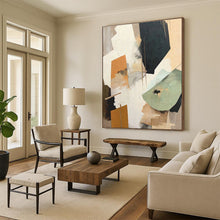 Load image into Gallery viewer, Large Abstract Shape Fusion - Great for Modern Art Gallery & Creative Studio Break Area LargeART0742