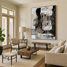 Load image into Gallery viewer, “Soft Blue Gradient Landscape” Abstract Seaside - Inspired Painting on Canvas, Calming Wall Art DKH967