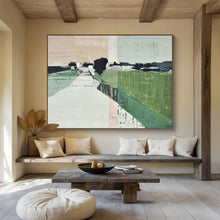 Load image into Gallery viewer, Minimalist Landscape Abstract - Calm Living Room Art LargeART1540