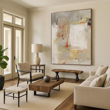 Load image into Gallery viewer, “Neutral Abstract Composition” - Subtle Toned Modern Art on Canvas DKH1450