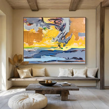 Load image into Gallery viewer, Vibrant Abstract Sea of Colors Abstract acrylic painting DLZ034