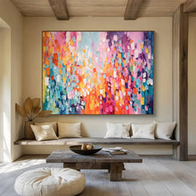 Load image into Gallery viewer, Colorful Dots Abstract Acrylic painting DLZ158