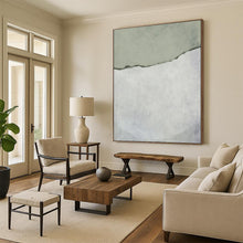 Load image into Gallery viewer, Split Tones in Gray – Minimalist Abstract with Textured Layers DTP241