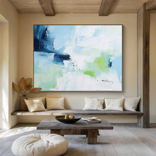 Load image into Gallery viewer, Soft - Toned Abstract Painting for Serene Bedroom & Delicate Boutique DKH308