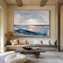 Load image into Gallery viewer, Dreamy Sea - Sky Abstract Acrylic painting DLZ148