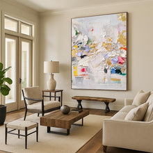 Load image into Gallery viewer, “Colorful Palette Knife Abstract” Abstract Painting on Canvas, Eclectic Home Art DKH1027