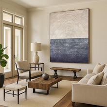 Load image into Gallery viewer, Massive Textured Half - and - Half Acrylic for Modern Entryway & Minimalist Living Room LargeART0310