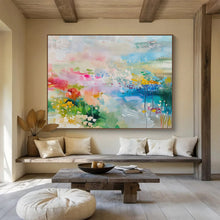 Load image into Gallery viewer, Colorful Abstract Landscape - Inspired Painting DKH480