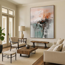 Load image into Gallery viewer, Textured Abstract Fusion Art for Modern Art Gallery & Industrial - Chic Home LargeART0898