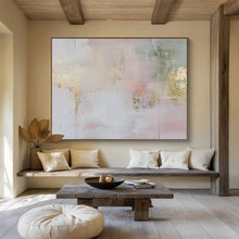 Load image into Gallery viewer, Soft - Toned Gold - Accent Abstract Canvas Painting DKH484