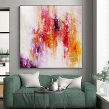 Load image into Gallery viewer, Hand-Painted Personalized Abstract Painting for Dining Room & Hotel Meeting Rooms