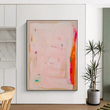 Load image into Gallery viewer, Large-Scale Custom Hand-Painted Abstract Canvas for Hallway & Hotel Lobby