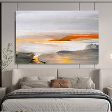 Load image into Gallery viewer, Soft - Toned Abstract Landscape Painting On Canvas DKH382