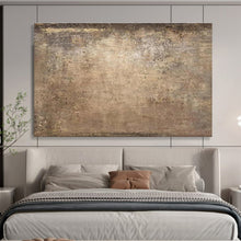 Load image into Gallery viewer, Earthy Textured Abstract Painting on Canvas - “Time’s Canvas” DKH599