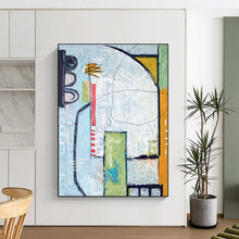 Load image into Gallery viewer, Abstract Traffic - Inspired Urban Art - Perfect for Industrial Loft & Creative Studio LargeART2374