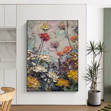 Load image into Gallery viewer, Colorful Impasto Floral Art, Perfect for Cheerful Kitchen & Bright Sunroom LargeART2142