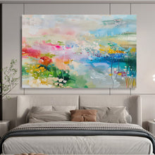 Load image into Gallery viewer, Colorful Abstract Landscape - Inspired Painting DKH480