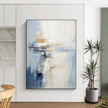 Load image into Gallery viewer, Abstract Painting, Textured Neutral Shapes - Perfect for Entryway & Lounge LargeART2339