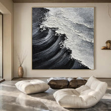 Load image into Gallery viewer, Custom Hand-Painted Abstract Canvas for Bar & Hotel Reception Areas