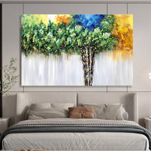 Load image into Gallery viewer, Colorful Abstract Tree Art for Bohemian Living Room & Creative Kids’ Space DKH176