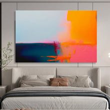 Load image into Gallery viewer, Neon - Colored Abstract Canvas Painting DKH491