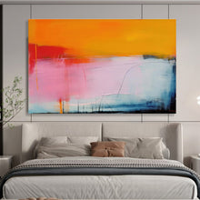 Load image into Gallery viewer, Sunset - Inspired Abstract Canvas Painting DKH499