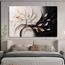 Load image into Gallery viewer, 3D Textured Floral Abstract Painting on Canvas - “Elegant Petals” DKH746