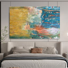 Load image into Gallery viewer, Abstract Landscape Painting on Canvas - “Color Blends” DKH721