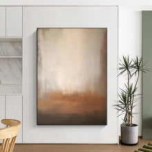 Load image into Gallery viewer, Oversized Soft Tonal Abstract Art for Serene Bedroom & Minimalist Spa LargeART0519