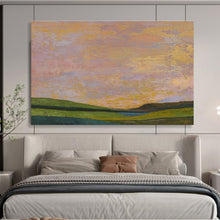 Load image into Gallery viewer, Colorful Sunset Landscape Abstract Painting On Canvas DKH438