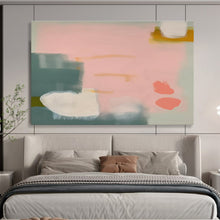 Load image into Gallery viewer, Playful Shape Abstract Canvas Painting DKH488